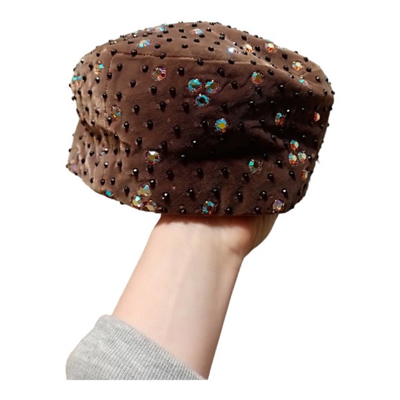 Pillbox women\'s hat Wm silverman New York vintage main image 7